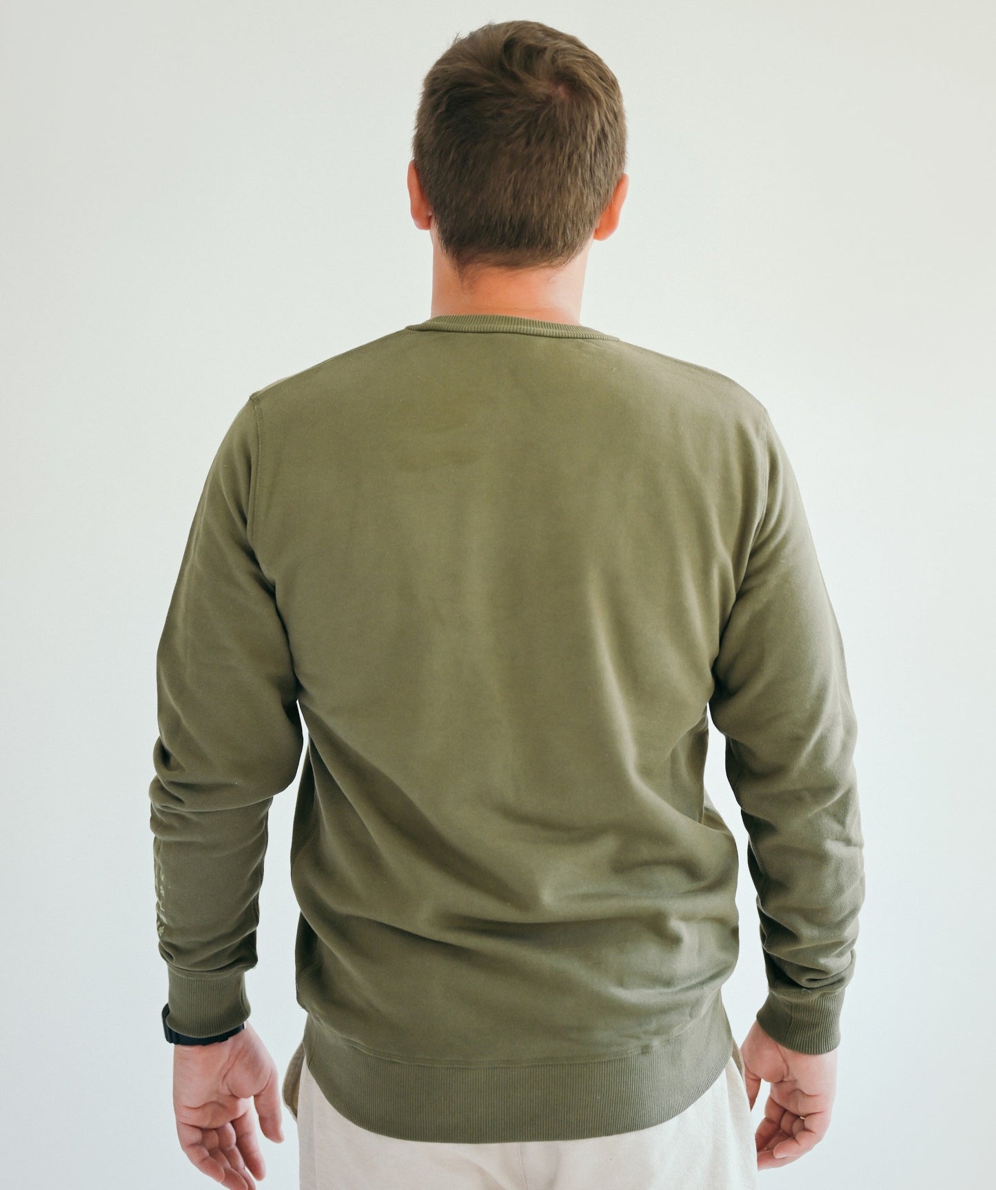 "Kyiv" Cotton Crewneck Sweatshirt