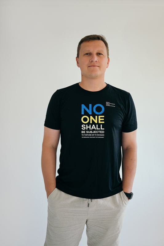 "Article 3" Men's Triblend Crewneck Tee