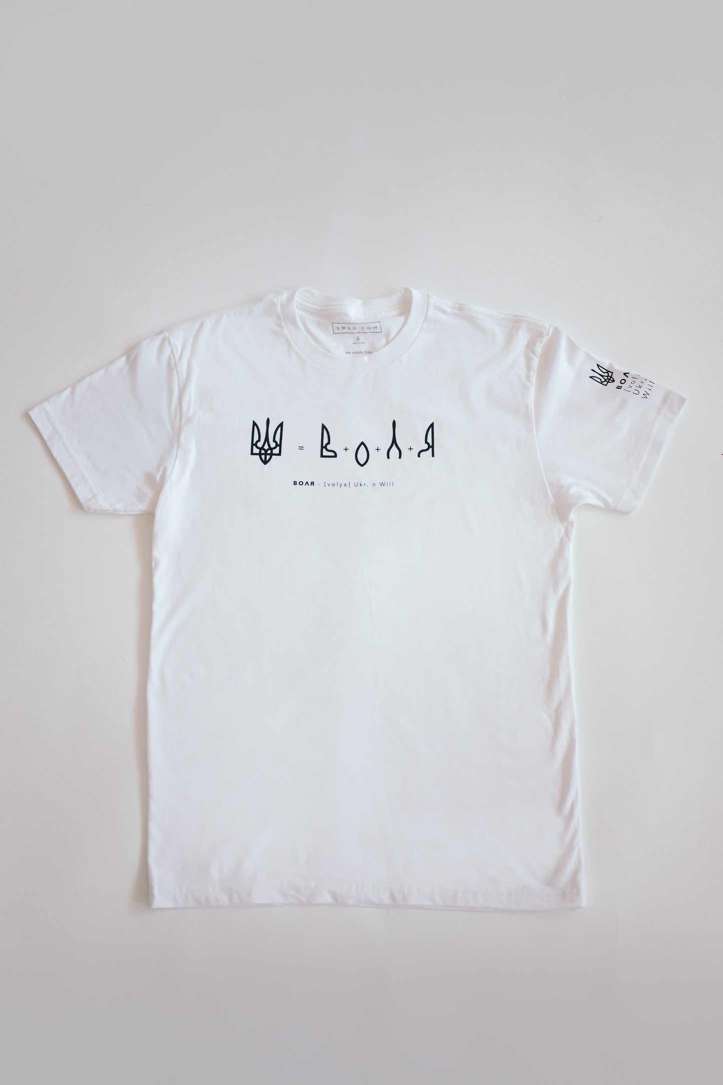 "Freedom" Cotton Crewneck Tee